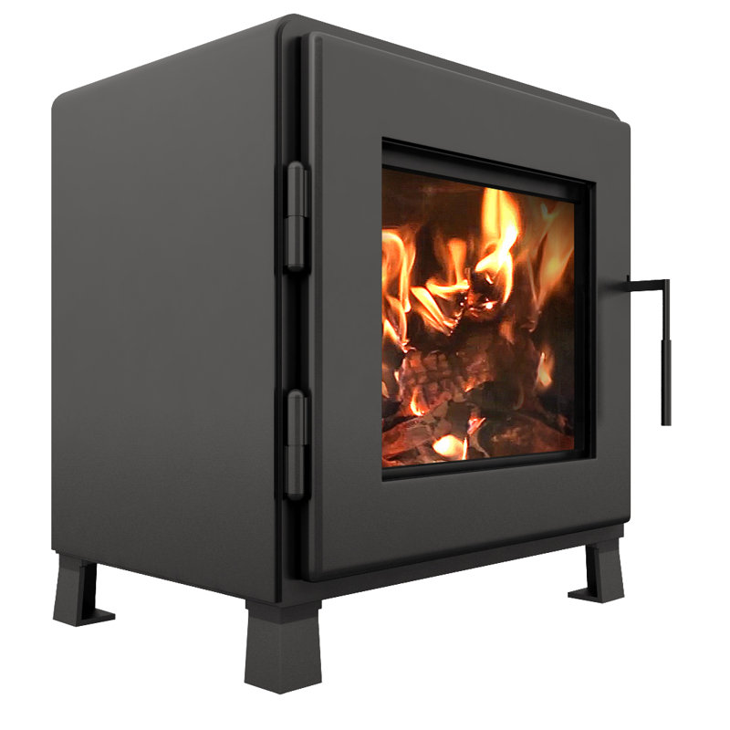 MF Fire Nova 1500 Sq. Ft. Direct Vent Freestanding Wood Stove Wayfair